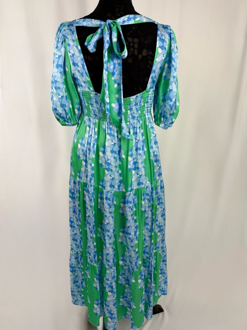 Perfect Spring Dress. Emily McCarthy  Midi Dress with Back Tie